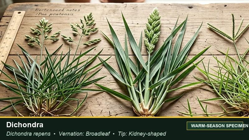 Botanical field specimen of Dichondra (Lawn Substitute) (Dichondra micrantha)